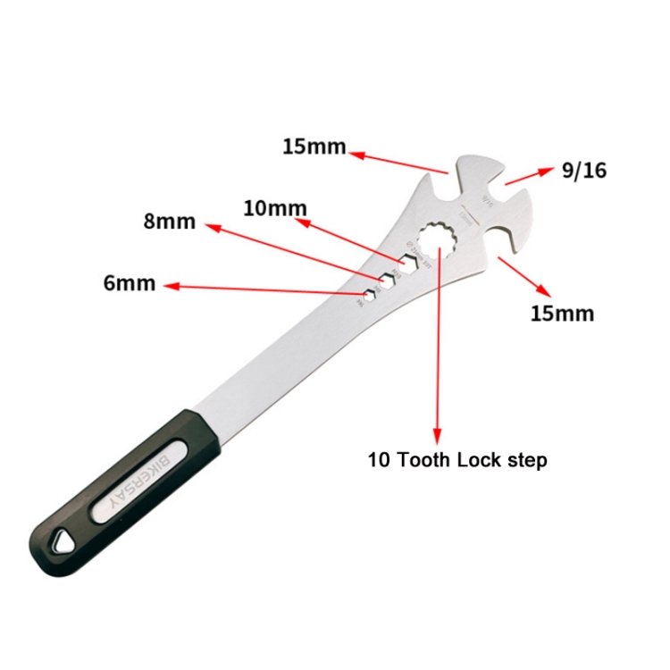 Bicycle pedal sales wrench