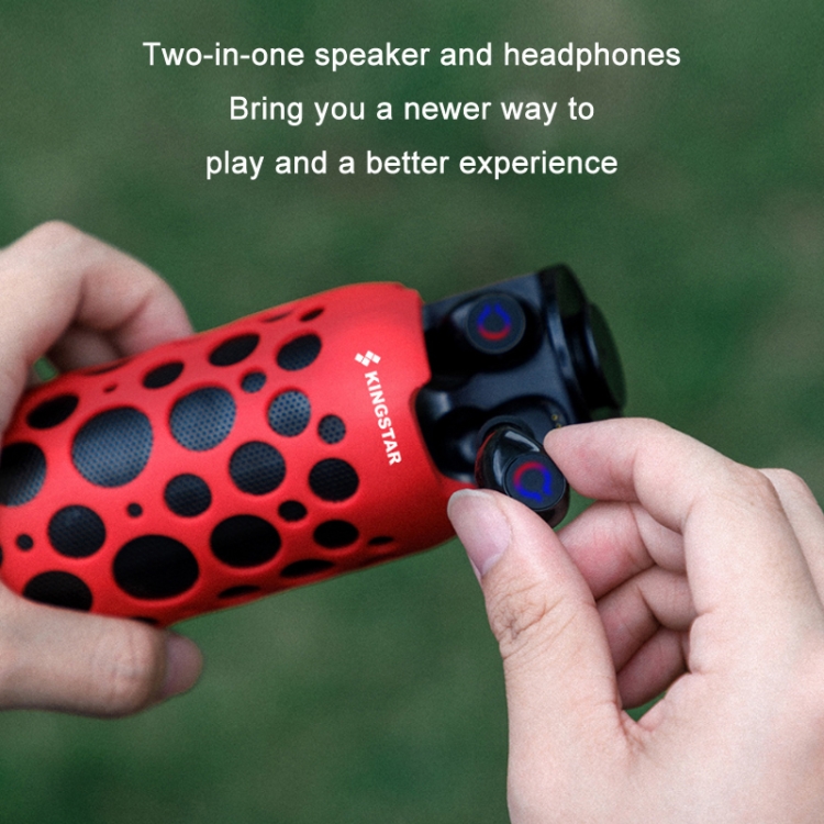 K045 2 In 1 Outdoor Mini Wireless Bluetooth Audio In-Ear Headphones(Red) K045 2 In 1 Outdoor Mini Wireless Bluetooth Audio In-Ear Headphones(Red)