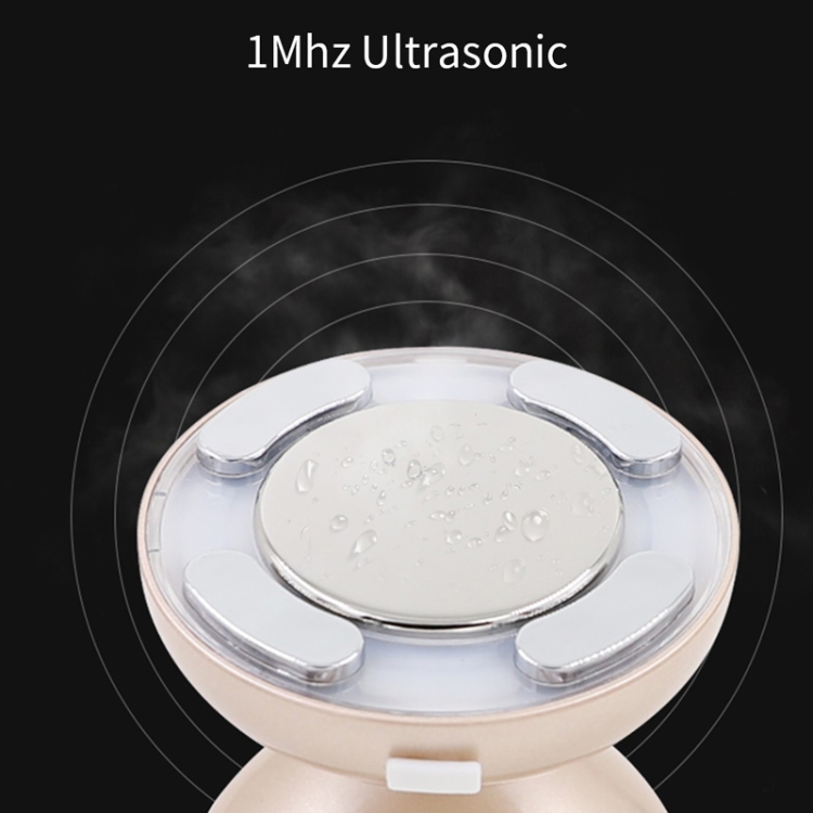 Instrumento ultrasónico de belleza RF con luz de color Instrumento de voladura de grasa (Plata) - B5