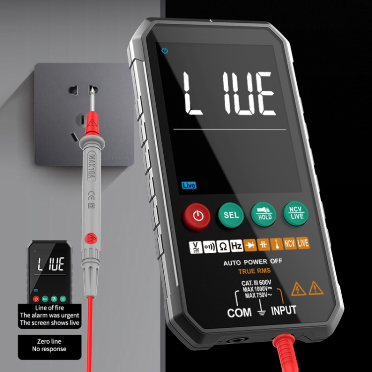FY107A multimètre numérique portable intelligent de haute précision  entièrement automatique
