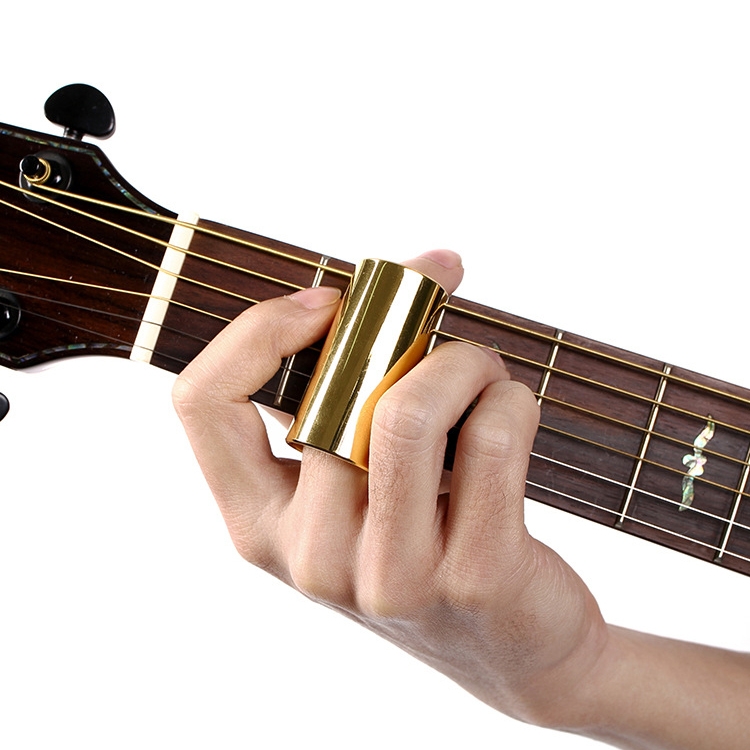 2pcs Guitar Slide Glass Slide and Stainless Steel Slide Set String  Instrument Accessory for Guitar Bass 6CM