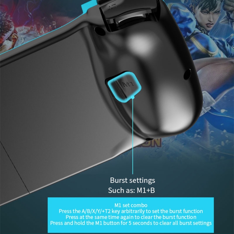 D3 Telescopic BT 5.0 Game Controller For IOS Android Mobile Phone(Gray) D3 Telescopic BT 5.0 Game Controller For IOS Android Mobile Phone(Gray)