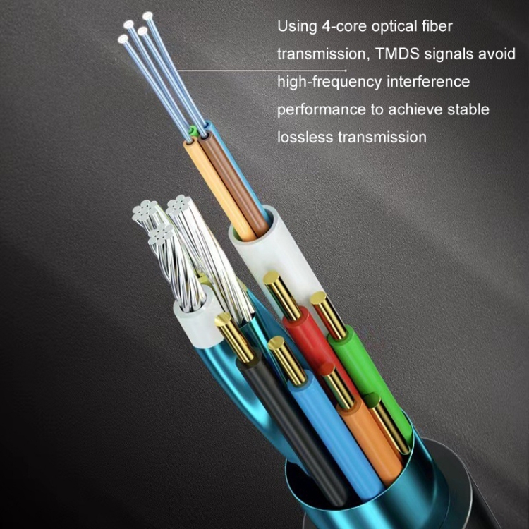 HDMI 2.1 8K 60HZ HD Active Optical Cable Computer Screen