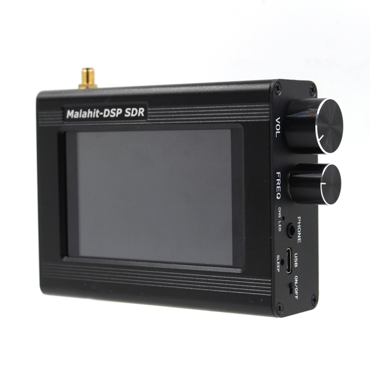 1.10D Version 50KHz-2GHz SDR Malachite Receiver 3.5 Inch Touch Screen Software Radio SDR Receiver(Black) 1.10D Version 50KHz-2GHz SDR Malachite Receiver 3.5 Inch Touch Screen Software Radio SDR Receiver(Black)