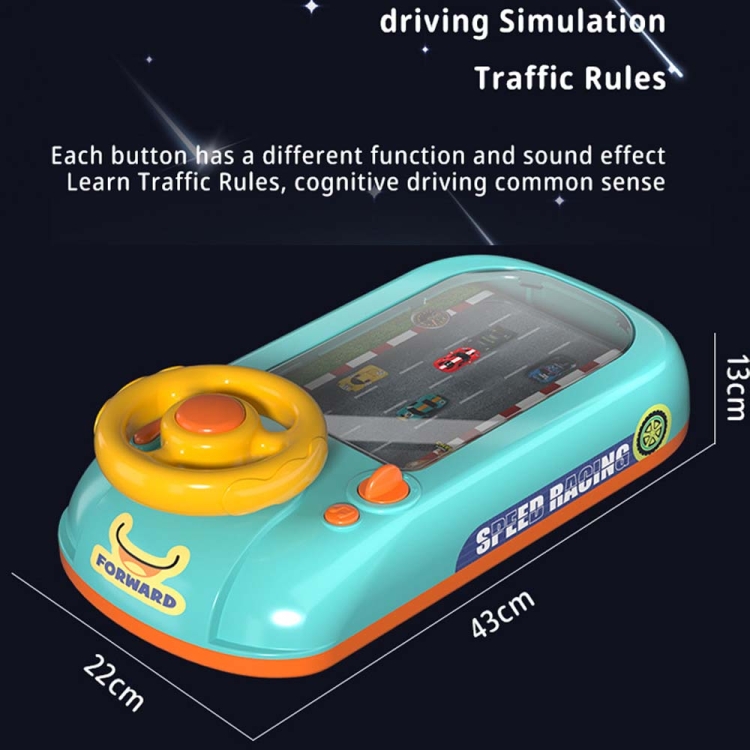 Elektrische Simulation Lenkrad Spielzeug mit Sound Pädagogische