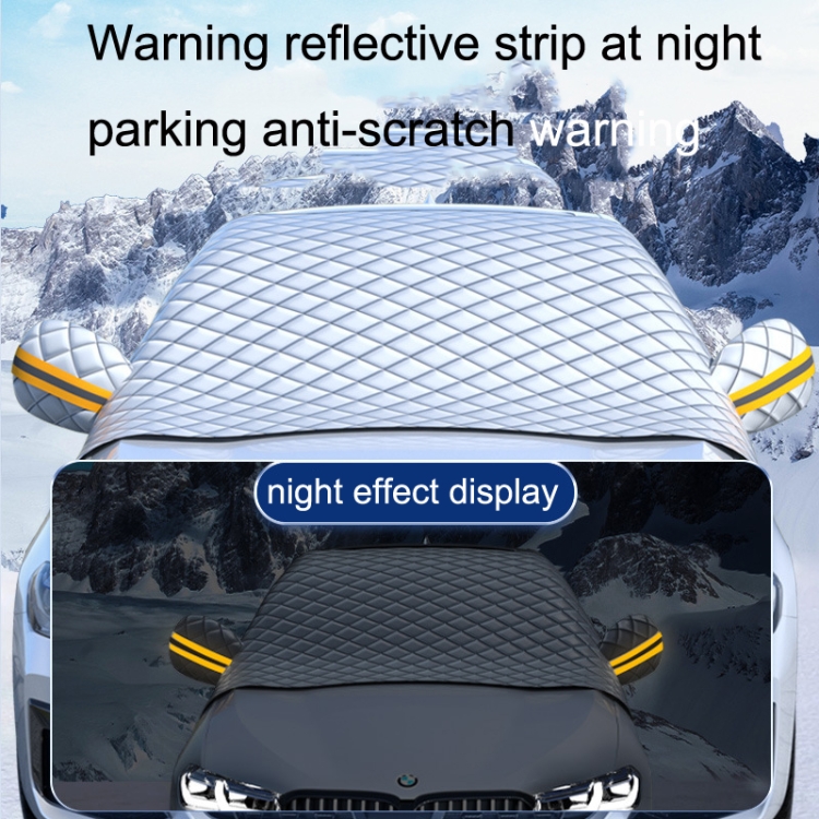 5-layer Thicken Car Snow Cover Car Windshield Hood Protection Cover  Snowproof Anti-frost Sunshade Protector Winter Auto Parts - Car Covers -  AliExpress