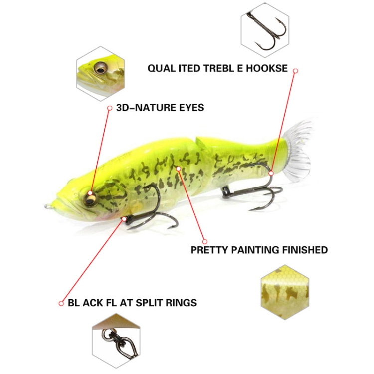 135mm Lure Bait Bionic Fishing Lures Slowly Sinking Pencil Knobby