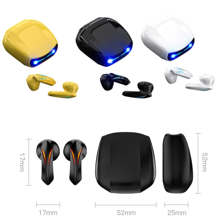 L15 Semi-in-ear Game Sound Identification Super Long Standby Wireless Bluetooth TWS Earphone(White) L15 Semi-in-ear Game Sound Identification Super Long Standby Wireless Bluetooth TWS Earphone(White)