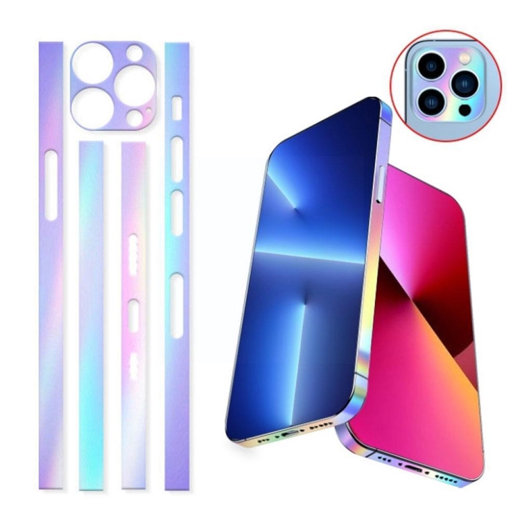 For iPhone 14 Pro 2 Sets Dazzle Colour Luminous Side Frame Film For iPhone 14 Pro 2 Sets Dazzle Colour Luminous Side Frame Film