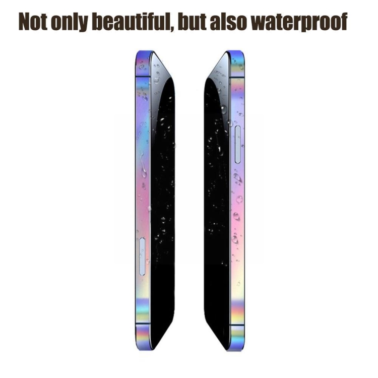 For iPhone 14 Pro 2 Sets Dazzle Colour Luminous Side Frame Film For iPhone 14 Pro 2 Sets Dazzle Colour Luminous Side Frame Film