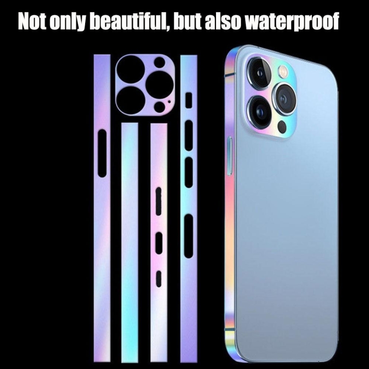 For iPhone 14 Pro 2 Sets Dazzle Colour Luminous Side Frame Film For iPhone 14 Pro 2 Sets Dazzle Colour Luminous Side Frame Film