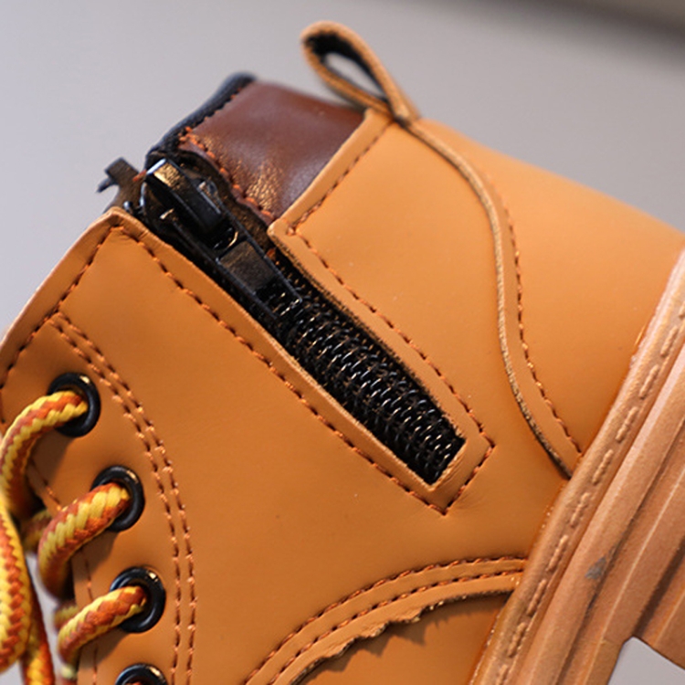 Trẻ em Martin Boots Da Giày trẻ em Bé trai Bé gái Giày bốt ngắn