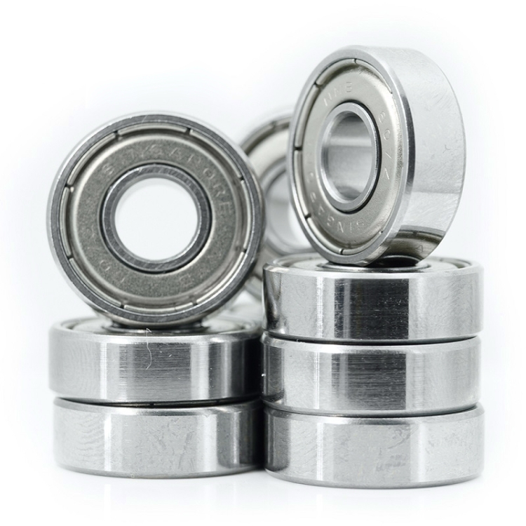 10 Roulements à Billes 607ZZ - 7x19x6mm, à Gorge Profonde, Double Blindage - Pour Vélos, Skateboards, Petits Véhicules