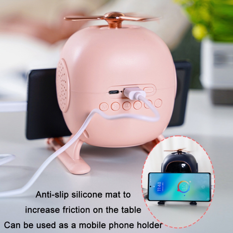 F23 Aromatherapy Bluetooth Alarm Clock Stand Subwoofer Speaker(Random Color Delivery) F23 Aromatherapy Bluetooth Alarm Clock Stand Subwoofer Speaker(Random Color Delivery)