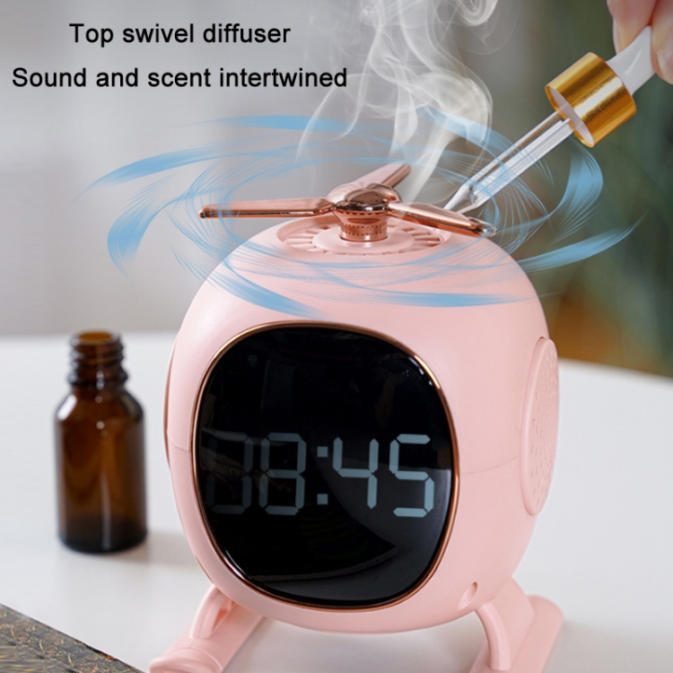 F23 Aromatherapy Bluetooth Alarm Clock Stand Subwoofer Speaker(Random Color Delivery) F23 Aromatherapy Bluetooth Alarm Clock Stand Subwoofer Speaker(Random Color Delivery)