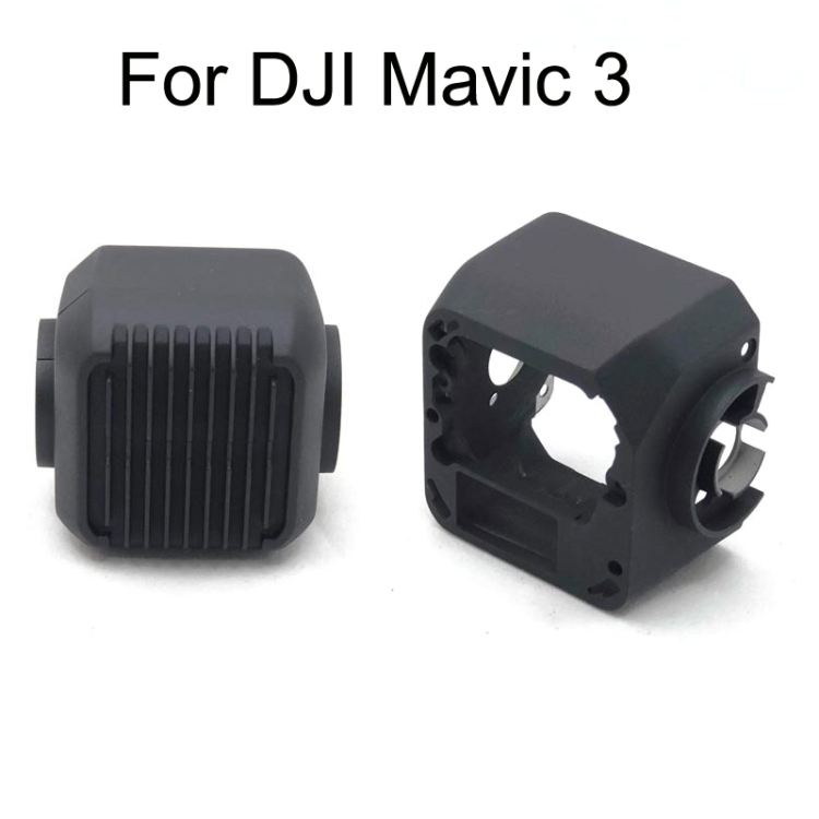 Para DJI Mavic 3 Head Camera Frame Back Covering + Lens Frame (Negro) - B1