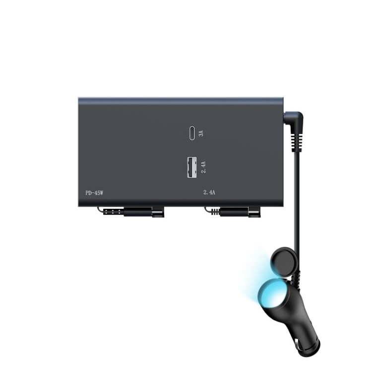 65W PD Dual Cable Retractable Fast Charging Car USB Charger(13th-generation) 65W PD Dual Cable Retractable Fast Charging Car USB Charger(13th-generation)