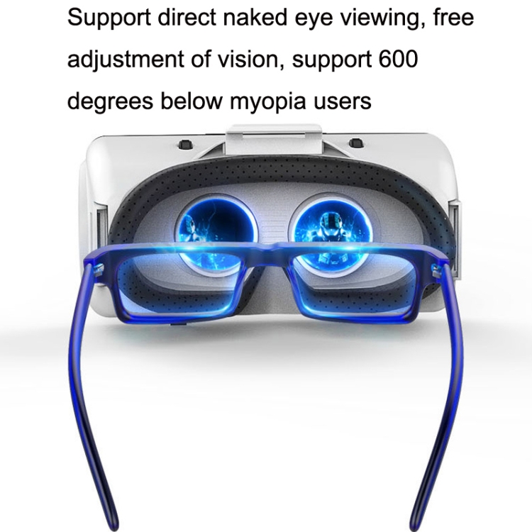VRSHINECON G06B + B01 Mango VR Gafas Teléfono 3D Realidad virtual Juego Casco Cabeza con gafas digitales - 4