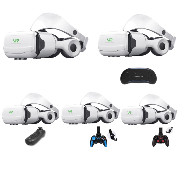 VR SHINECON G02EF teléfono móvil 3D realidad Virtual VR juego casco gafas con auriculares - B1