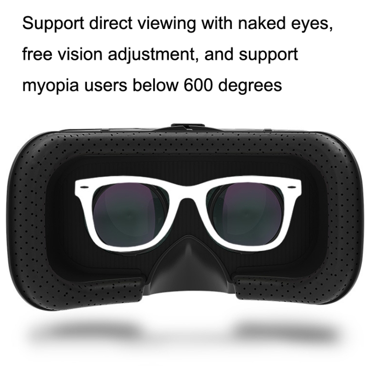 VR SHINECON G06A + B03 Mango Teléfono móvil Gafas VR Cabeza de realidad virtual 3D con gafas digitales para juegos - B5