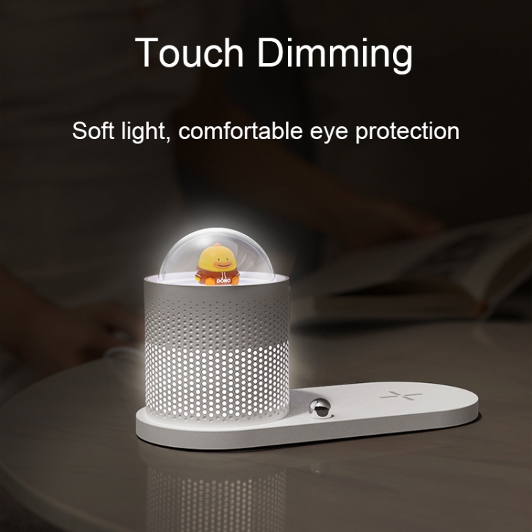 ICARER FAMILY IFW01 10W Cartoon Wireless Phone Fast Charging with Night Light(White) ICARER FAMILY IFW01 10W Cartoon Wireless Phone Fast Charging with Night Light(White)