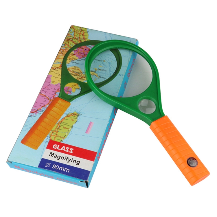 Lens Diameter 75mm 90mm 110mm Optical HD Magnifying Glass Handheld