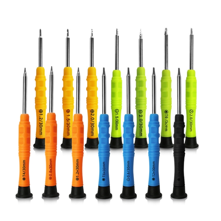 4er Set U-förmige Schraubendreher – Magnetisch, 16 Cm, Mit Anti-Rutsch-Griff