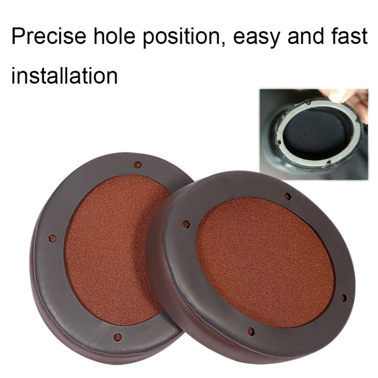 For Edifier W855BT 2pcs Headset Soft and Breathable Sponge Cover, Color: Black Protein For Edifier W855BT 2pcs Headset Soft and Breathable Sponge Cover, Color: Black Protein