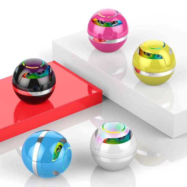 GS009 Bluetooth 4.2 Round Ball Small Speaker With Colorful Light Support TF Card / FM(Black) GS009 Bluetooth 4.2 Round Ball Small Speaker With Colorful Light Support TF Card / FM(Black)