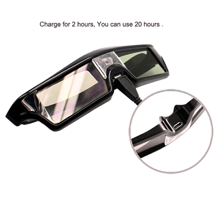 Las gafas 3D con obturador activo admiten 96 HZ-144 HZ para proyección DLP-LINK (KX30) - B4
