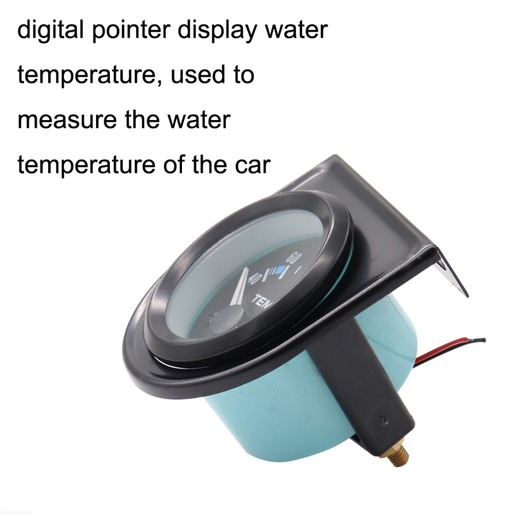 Wassertemperatur-Messgerät mit Sensor für Auto, 52 mm, 40–120 Grad