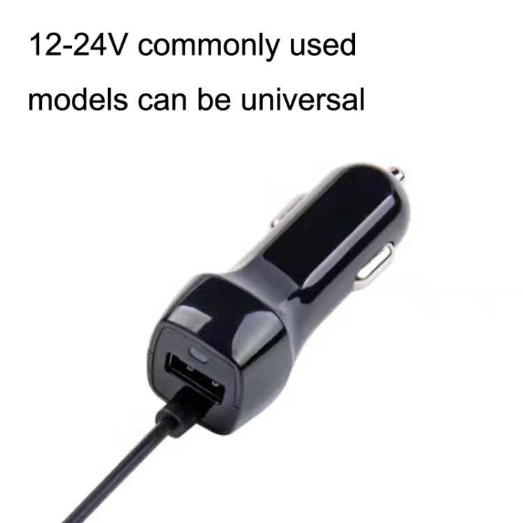 522AL Fast Charging With Cable Car Charging, Output Interface: Type-C/USB-C (Black)