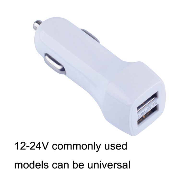 522AL Fast Charging With Cable Car Charging, Output Interface: Micro USB (White) 522AL Fast Charging With Cable Car Charging, Output Interface: Micro USB (White)