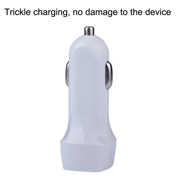 522AL Fast Charging With Cable Car Charging, Output Interface: Micro USB (White) 522AL Fast Charging With Cable Car Charging, Output Interface: Micro USB (White)