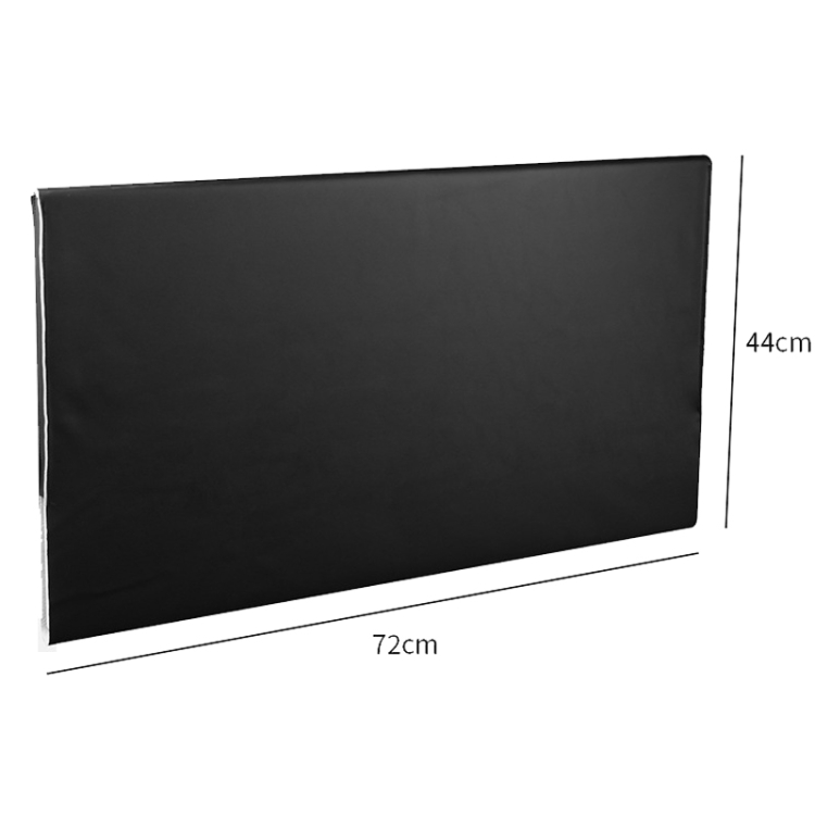 For 32-inch Apple Pro Display XDR PU Dustproof Cover Computer LCD Monitor Cover(Black) For 32-inch Apple Pro Display XDR PU Dustproof Cover Computer LCD Monitor Cover(Black)