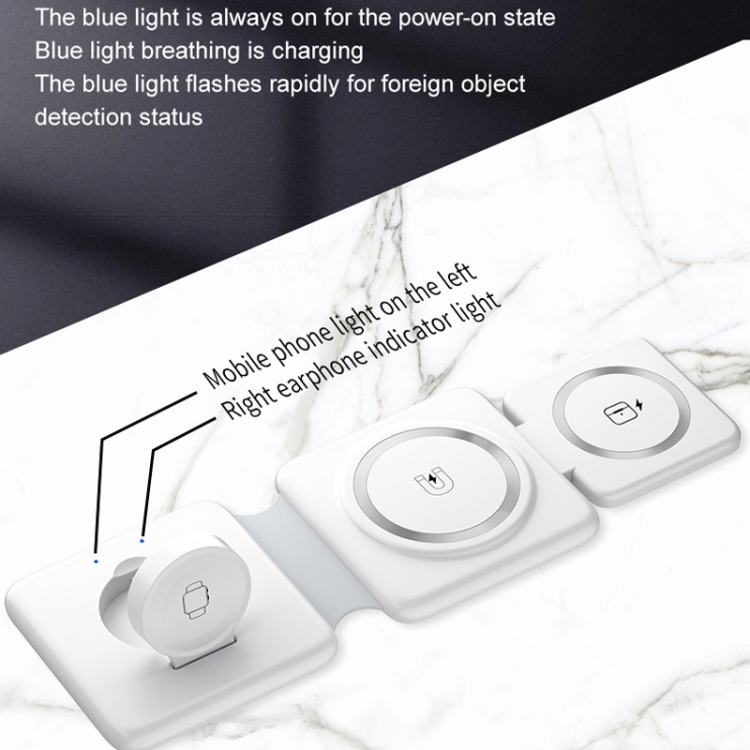 Folding 3 In 1 Wireless Charger Folding 3 In 1 Wireless Charger