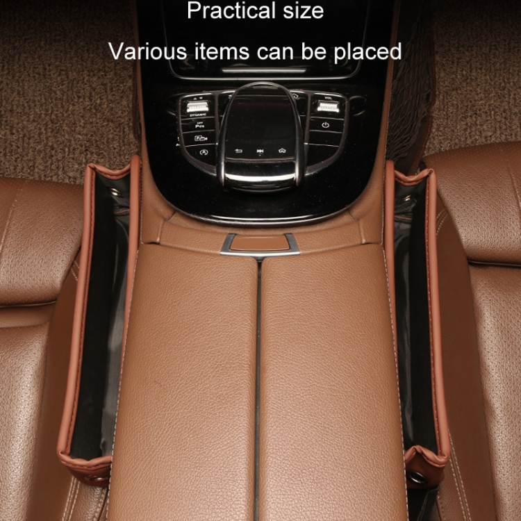 Multifunktionale Aufbewahrungsbox für Autositze, Muster: kein Logo (schwarz)