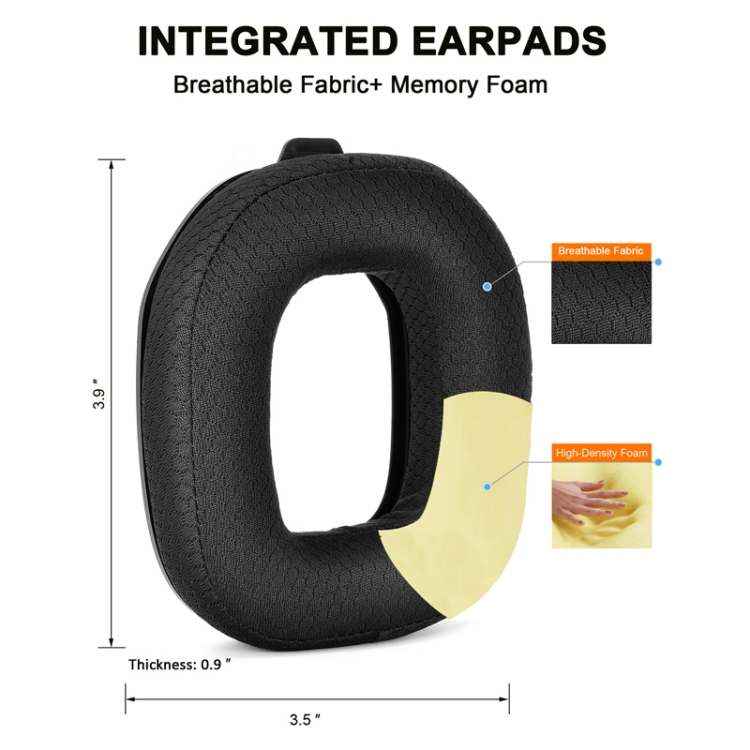 For Logitech Astro A50 Gen4 Headset Replacement Accessory ,Spec: 2pcs Protein Leather Earmuffs For Logitech Astro A50 Gen4 Headset Replacement Accessory ,Spec: 2pcs Protein Leather Earmuffs