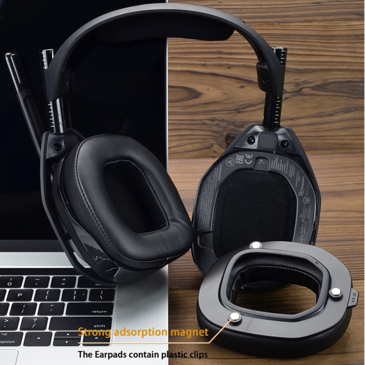 For Logitech Astro A50 Gen4 Headset Replacement Accessory ,Spec: 2pcs Protein Leather Earmuffs For Logitech Astro A50 Gen4 Headset Replacement Accessory ,Spec: 2pcs Protein Leather Earmuffs
