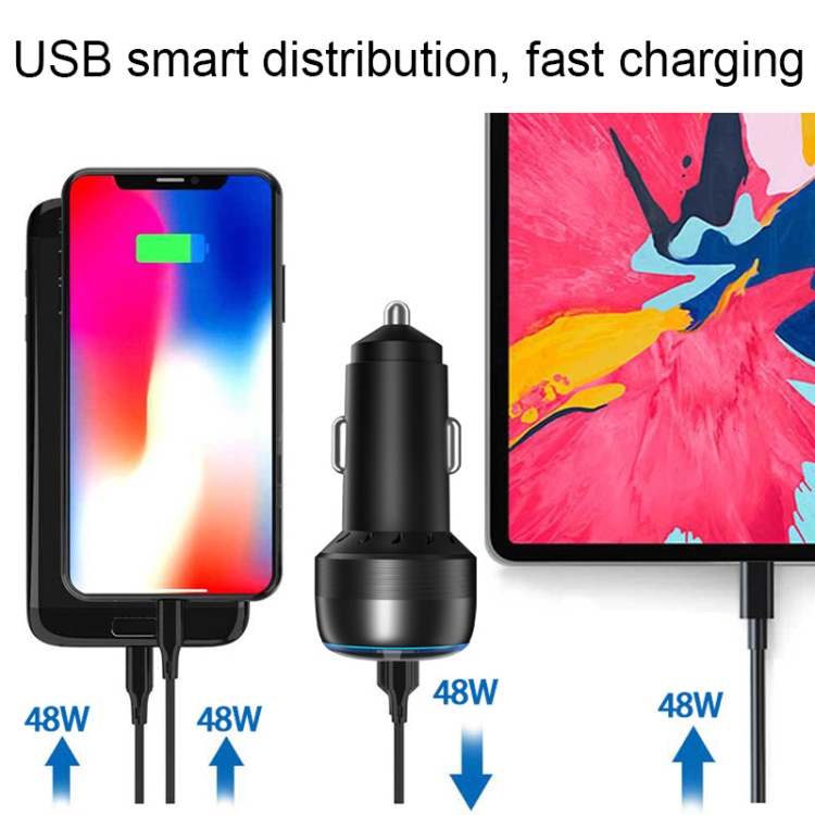IBD355-1UC USB+Type-C/USB-C Dual Ports Mobile Phone Car Charger(QC3.0 18W+ PD 30W) IBD355-1UC USB+Type-C/USB-C Dual Ports Mobile Phone Car Charger(QC3.0 18W+ PD 30W)