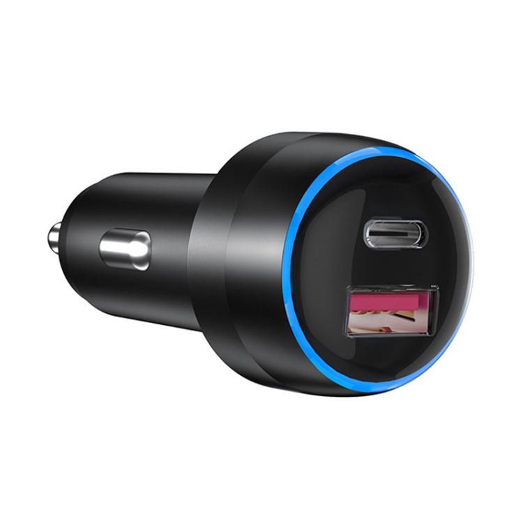 IBD355-1UC 18W+45W Smart Car Charger Dual-port Metal Phone Fast Charger(QC3.0+PD 3.0) IBD355-1UC 18W+45W Smart Car Charger Dual-port Metal Phone Fast Charger(QC3.0+PD 3.0)