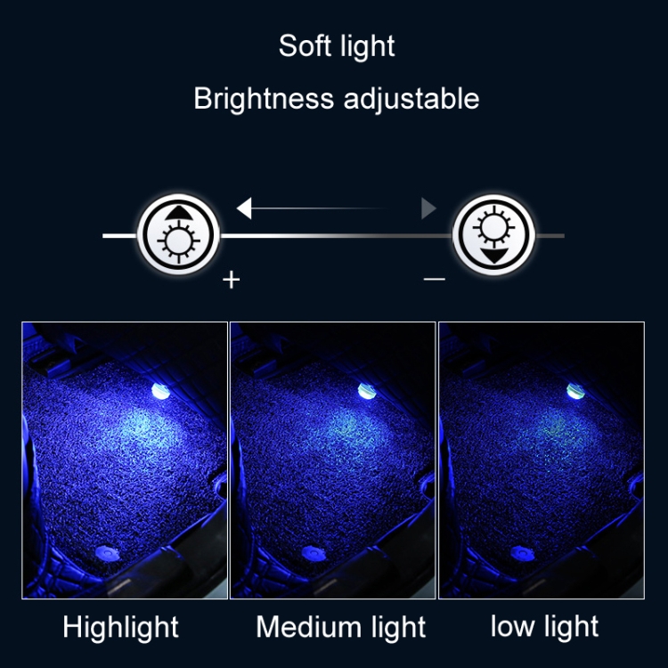 Luce colorata per atmosfera con telecomando senza fili per modifica auto,  specifica: 4 luci + 1 RC