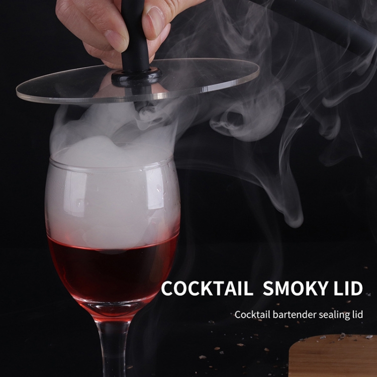Cocktail Acrylique Fumeur Hotte Cuisine Hotte (Transparent)
