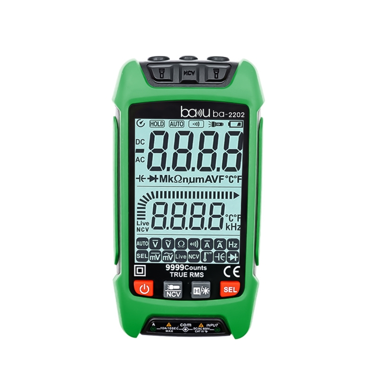 BAKU BA-2202 Multimetro digitale Elettricista Tester di resistenza