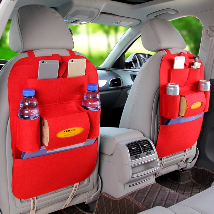 Multifunktionale Aufbewahrungstasche für Autositze, Größe: 40 x 56 cm (Rosa)