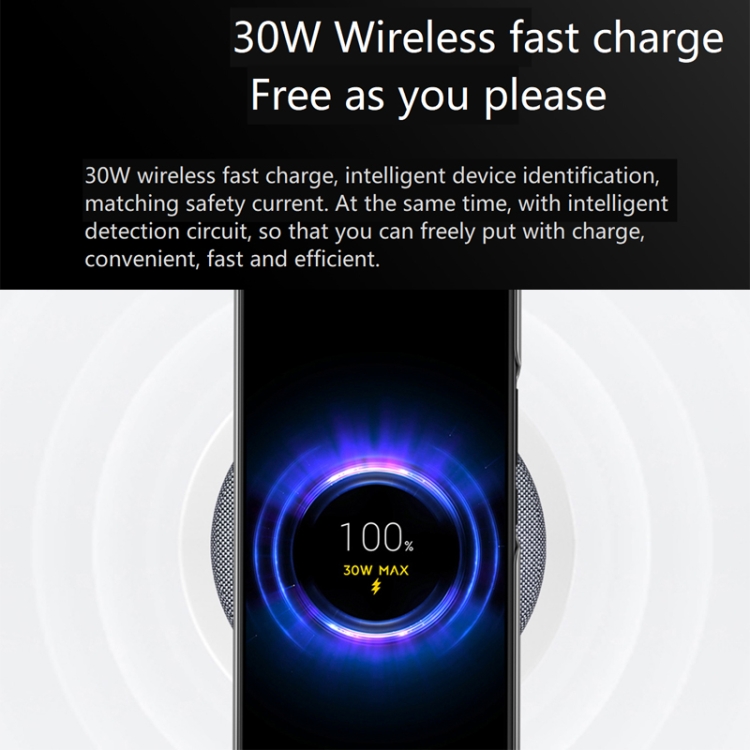 Original Xiaomi Redmi Wireless Charger 30W Wireless Charger (Light Gray) Original Xiaomi Redmi Wireless Charger 30W Wireless Charger (Light Gray)