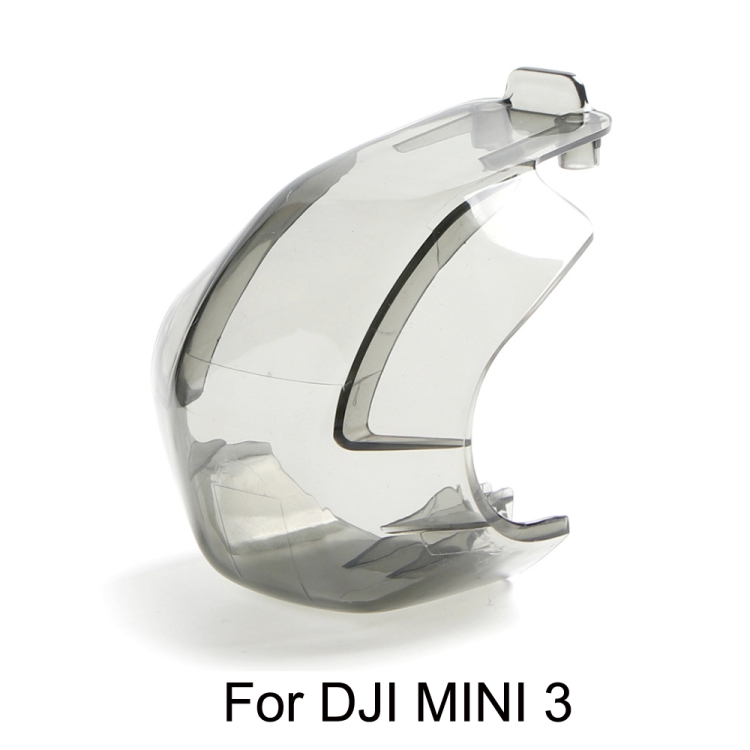 Para DJI Mini 3 MN3-JTG-BK Lente Cubierta protectora Gimbal Cámara Cubierta fija Drone Accesorios (Gris transparente) - B1