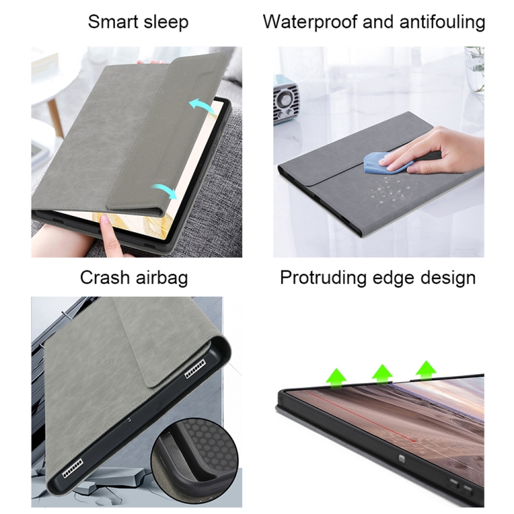 Per Samsung A8 Tablet regolabile da 10,5 pollici Custodia protettiva  impermeabile anti-caduta (blu)