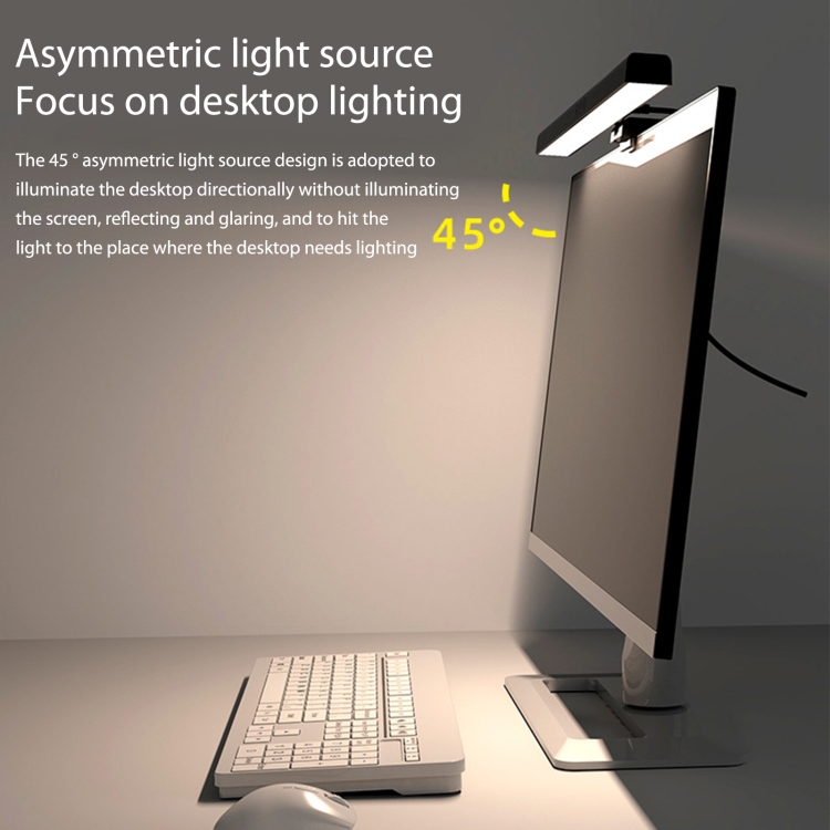Lampe de bureau Affichage d'écran incurvé Hanging Light Rgb Color