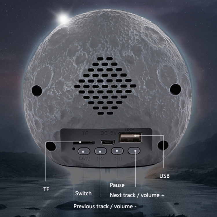 Y-598 Suspended Astronaut Bluetooth Speaker RGB Light Subwoofer Ornament,Spec: 598B Golden+Gift Bag Y-598 Suspended Astronaut Bluetooth Speaker RGB Light Subwoofer Ornament,Spec: 598B Golden+Gift Bag